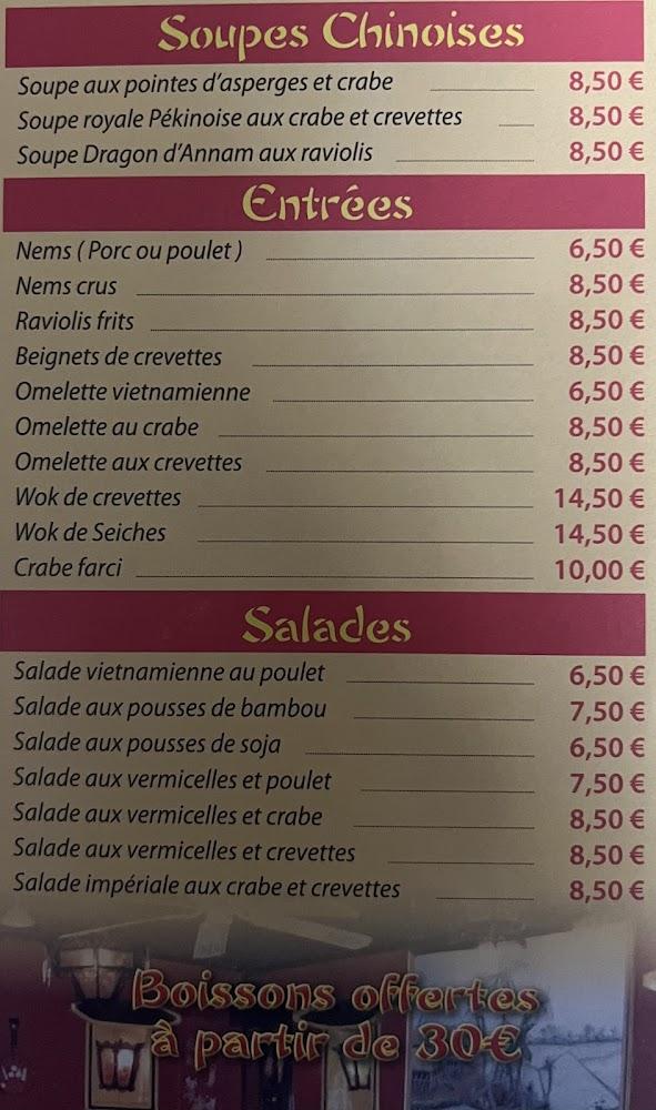 Dragon D’Annam Carcassonne - Menu Image 4